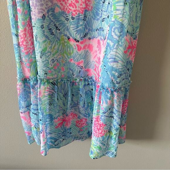 Lilly Pulitzer Winni Maxi Dress in Sink or Swim NEW - Picture 4 of 9